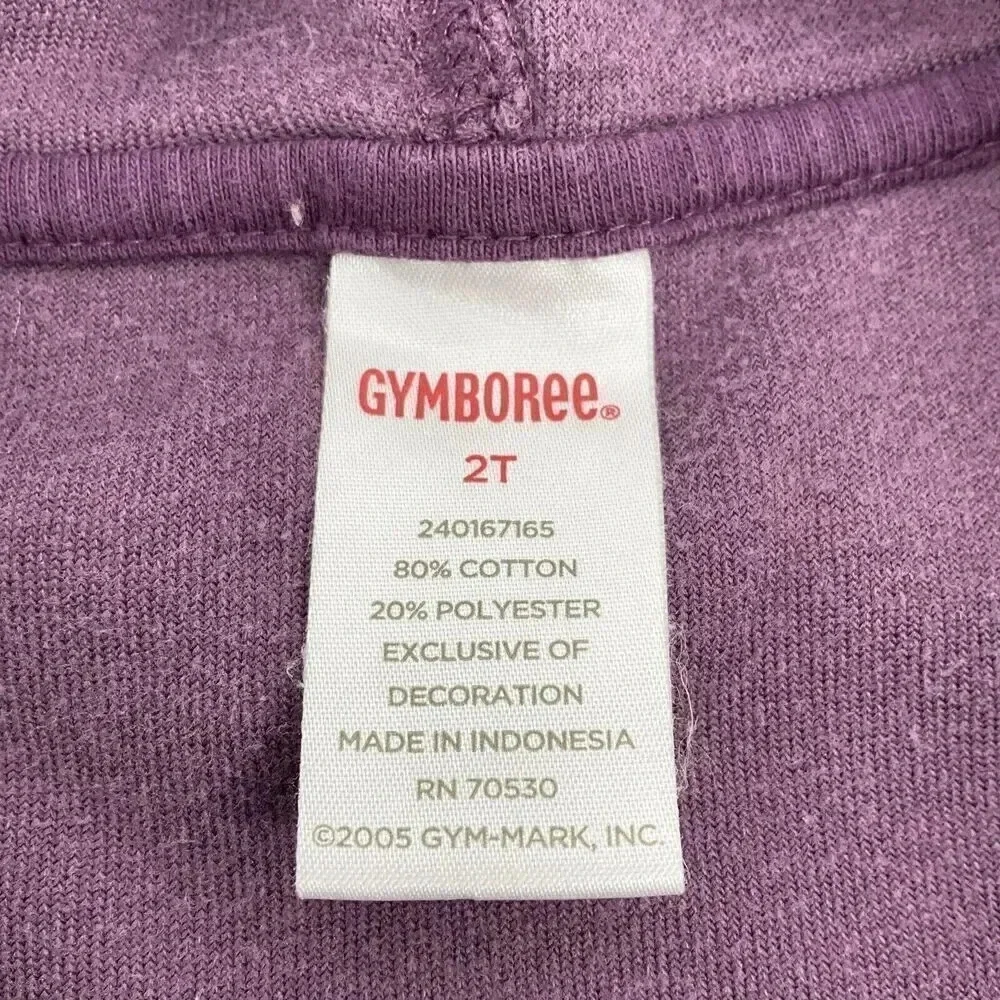 Gymboree 2T Hoodie Shirt Set Velour Purple Jacket‎ Old Navy Floral Long Sleeve